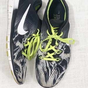 Nike Free 5.0 TR Fit 5 Training Shoes Black/Volt 7